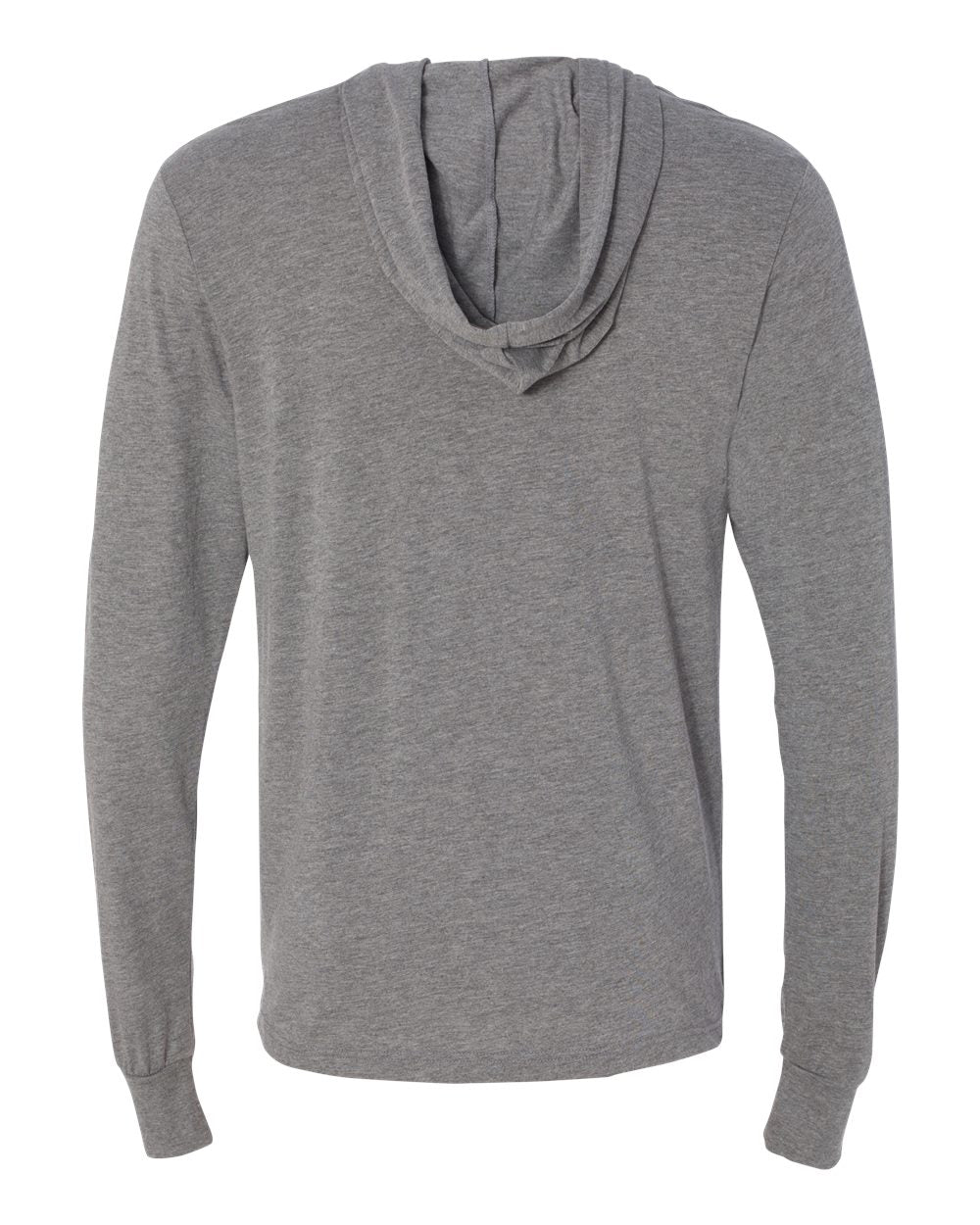 Jersey Hooded Long Sleeve Tee - 3512