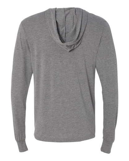 Jersey Hooded Long Sleeve Tee - 3512