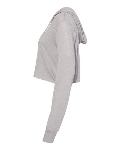 Tri-Blend Crop Long Sleeve Hoodie